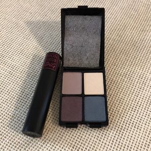 Maquiriche CremePowder Eye Color & Monsieur Black Mascara by Lancome